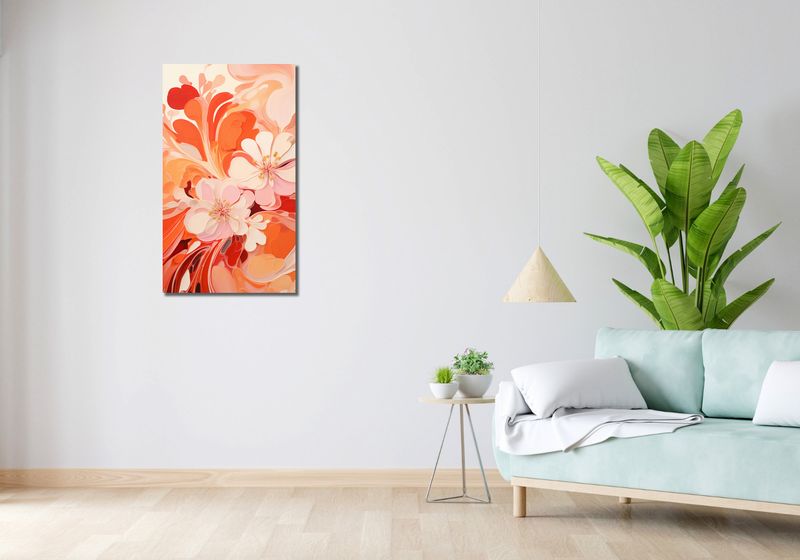 Obraz 50x90cm Taniec Kwiatów zdjęcie 2
