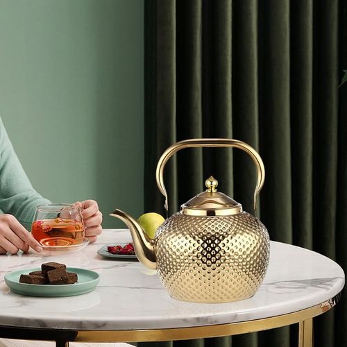 Czajniczek ze stali nierdzewnej Anti Scald Uchwyt z wyjmowanym zaparzaczem na Arena.pl