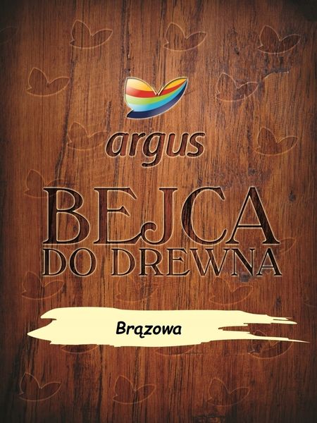 Bejca farba do drewna papieru BRĄZ BRĄZOWA zdjęcie 1