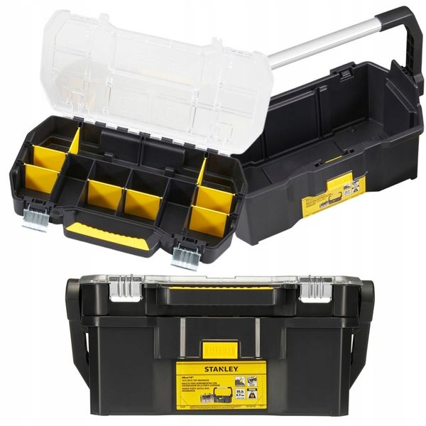 STANLEY WALIZKA SKRZYNIA NARZĘDZIOWA 19" Z ORGANIZEREM FATMAX STST1-70317 zdjęcie 6
