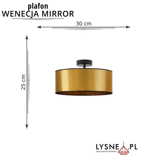 Plafon WENECJA MIRROR fi-30cm na Arena.pl