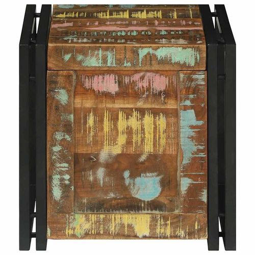 Skrzynia do przechowywania 40 x 40 x 40 cm Lite drewno akacjowe na Arena.pl