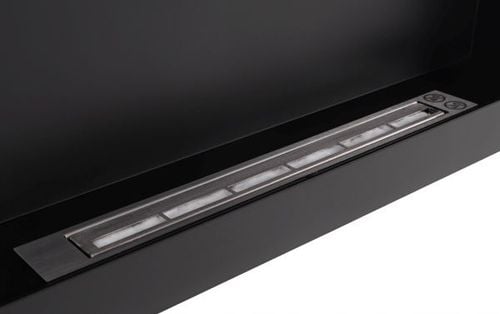 Biokominek WISZĄCY 90cm NAŚCIENNY czarny do ZABUDOWY na Arena.pl