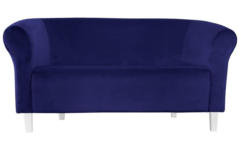 Sofa Milo MG16 granat nogi 15 białe zdjęcie 1