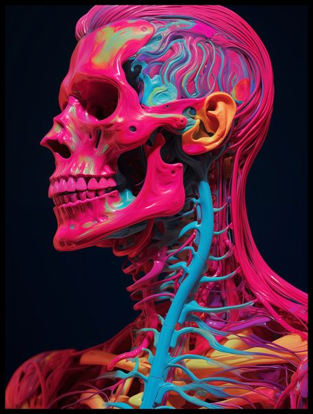 Plakat 60x80cm Anatomia Koloru zdjęcie 2