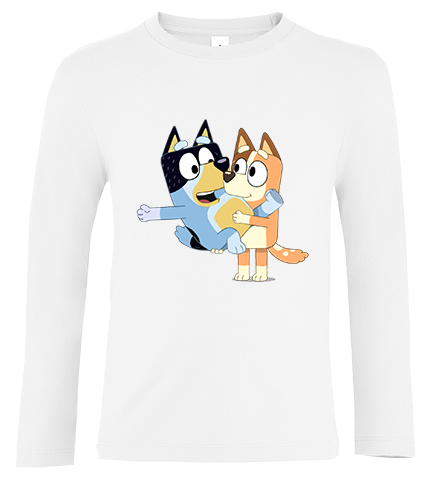 Bluzka Dł.Rękaw Bluey zdjęcie 1