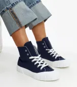 Granatowe wysokie trampki Vinka 37