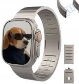 TYTANOWY PASEK DO APPLE WATCH ULTRA 49MM + SZKŁO