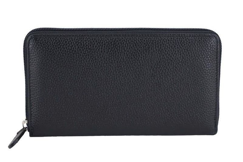 Portfel skórzany - Barberinis - Czarny zdjęcie 1