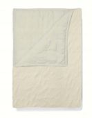 Narzuta bawełna 150 cm x 200 cm beżowy