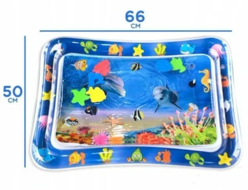 DMUCHANA MATA WODNA SENSORYCZNA DLA NIEMOWLĄT XXL na Arena.pl