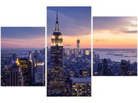 OBRAZ PANORAMA MIASTA NOWY JORK