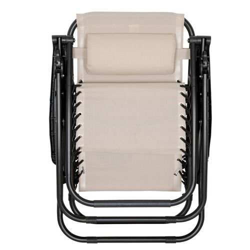 Krzesło leżak grawitacyjny Beżowy na Arena.pl