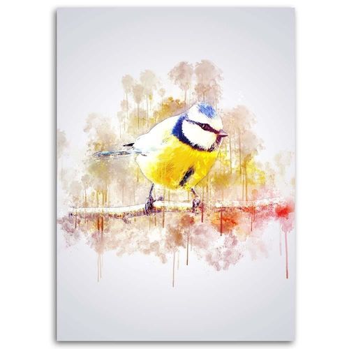Obraz na płótnie – Canvas, Żółty ptak 40x60 na Arena.pl