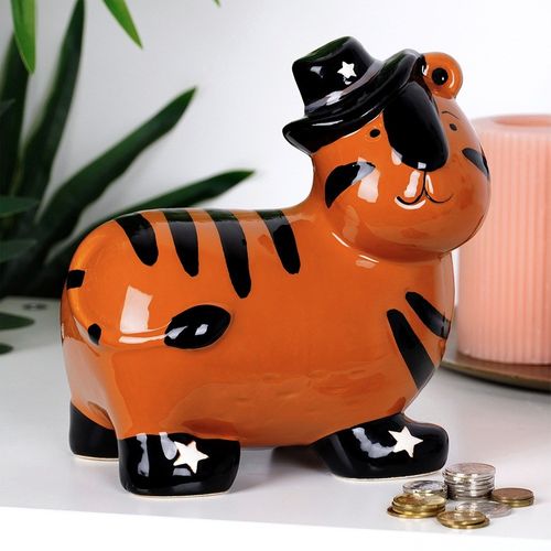 Skarbonka ceramiczna tygrys na Arena.pl