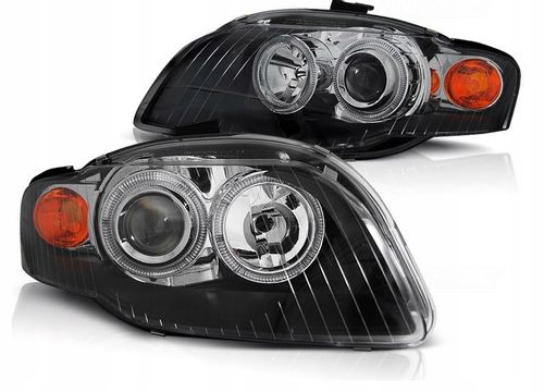 SUPER LAMPY Reflektory Do AUDI A4 B7 Od 2004 Do 2008 RINGI DEPO + SILNICZKI na Arena.pl