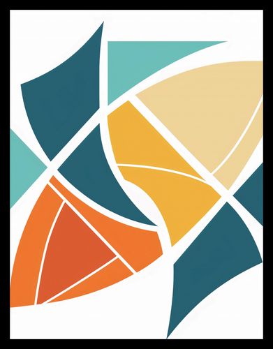 Plakat 50x65cm Geometria Wiatru na Arena.pl