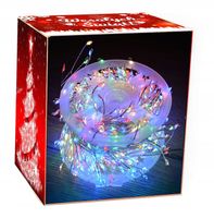 Ozdoba świąteczna lampki choinkowe girlanda mikro sople micro ledy 500szt