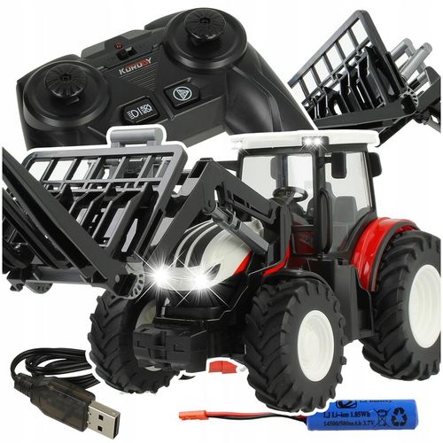 OGROMNY TRAKTOR ZDALNIE STEROWANY RC CIĄGNIK NA PILOT FARMA OŚWIETLENIE na Arena.pl