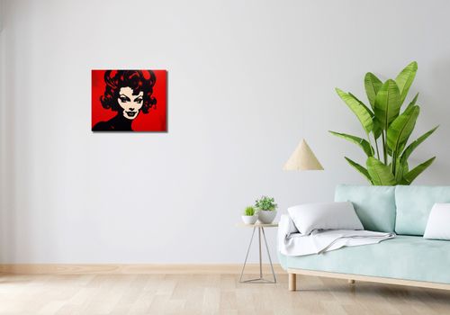 Obraz 50x40cm Czerwona Diablica na Arena.pl