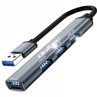 Hub USB Qoltec adapter 4xUSB3.0 5Gb/s