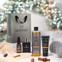 Zestaw Prezentowy 759 Exclusive: Perfumy Premium 759 + Olejek pod prysznic 759 + Krem do rąk 759 + Olejek do brody 759 + Torba
