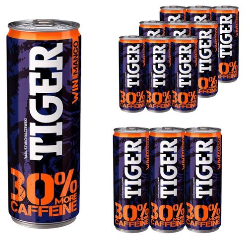 Tiger Win napój energetyzujący o smaku mango 250ml x12 sztuk na Arena.pl