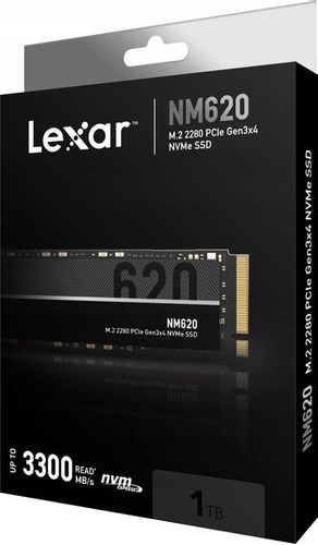 Dysk SSD LEXAR 1TB NVMe M.2 2280 3300/3000MB/s na Arena.pl