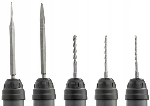 MŁOT UDAROWY młotowiertarka UDAR SDS+ 2600W 5,5J WALIZKA 3x WIERTŁO DŁUTA na Arena.pl