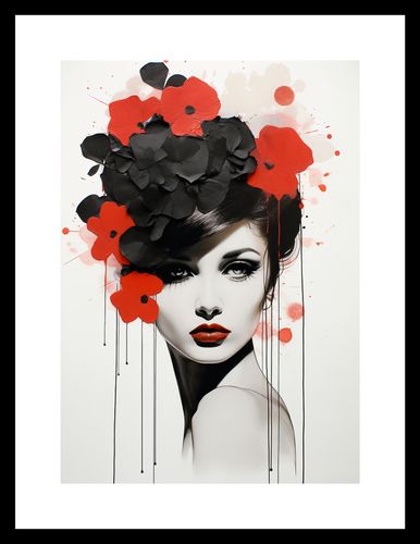 Plakat 21x29,7cm Kwiatowa Pasja na Arena.pl