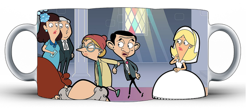 Kubek ceramiczny Jaś Fasola - Mr.Bean na Arena.pl