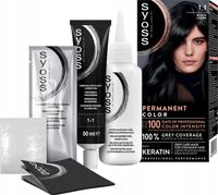 SYOSS PERMANENT COLOR FARBA DO WŁOSÓW TRWAŁA NR 1_1 CZERŃ 1 SZT