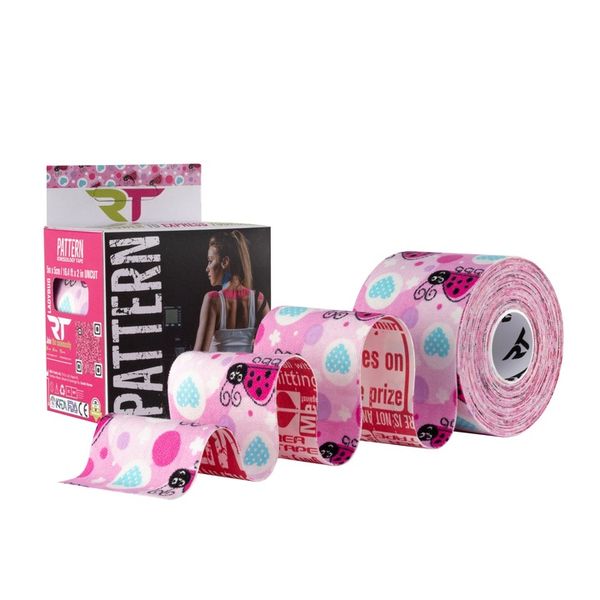 TAŚMA Tejp Kinesiology REA TAPE Pattern [Biedronki] zdjęcie 1
