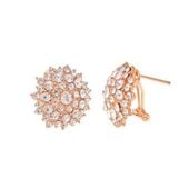 kolczyki jeżyki z cyrkoniami