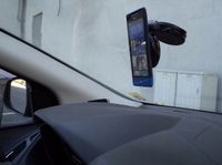 UCHWYT DO NAWIGACJI GPS SAMOCHODOWY DO SZYBY ZN9