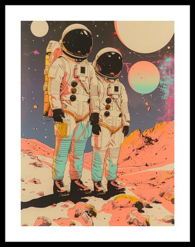 Plakat 30x40cm Astrounauci Kosmonauci na Arena.pl