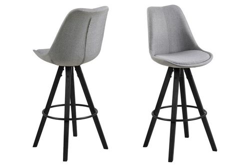 Stołek barowy Dima Melange grey/black na Arena.pl