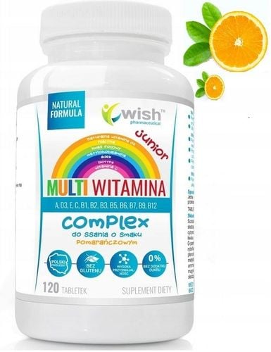 MULTIWITAMINA COMPLEX DLA DZIECI DO SSANIA 120t na Arena.pl