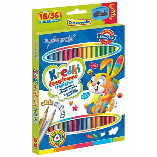 Kredki Bambino Ołówkowe 18Kol 18Cm 2670 A'8 na Arena.pl