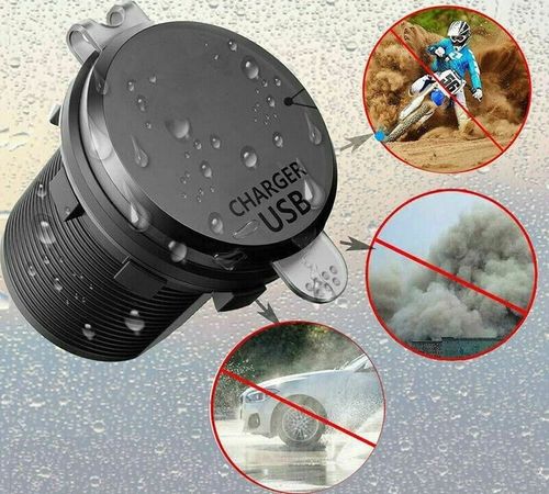 ŁADOWARKA SAMOCHODOWA USB QC3.0 + PD USB C WOLTOMIERZ PRZYCISK ON/OFF na Arena.pl