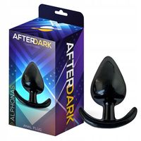 Korek analny rozmiar S czarny, stymulacja odbytu. Dla początkujących