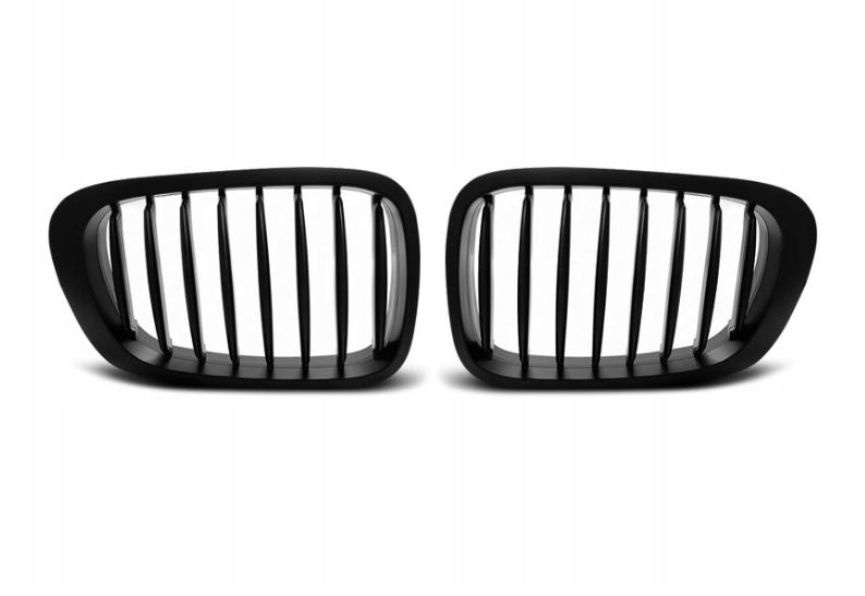 GRILL NERKI Do BMW E46 COUPE CABRIO Od 1999 Do 2003 MAT BLACK Nowe zdjęcie 2