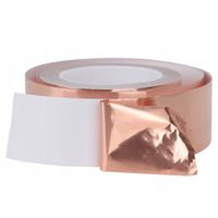 25MX50MM PRZEWODZĄCA TAŚMA EKRANUJĄCA Z FOLII MIEDZIANEJ PRZEPĘDZIĆ ŚLIMAKI