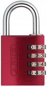 KŁÓDKA JARZMOWA SZYFROWA ABUS 40 MM CZERWONY