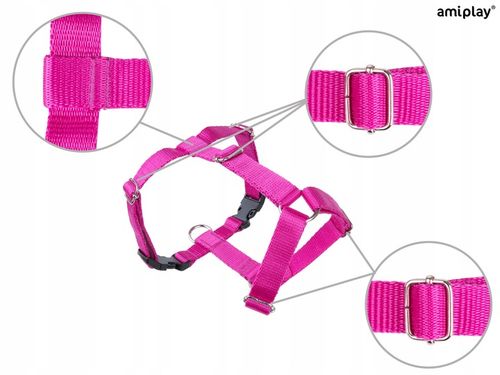 amiplay Szelki regulowane Guard Samba S Różowe na Arena.pl