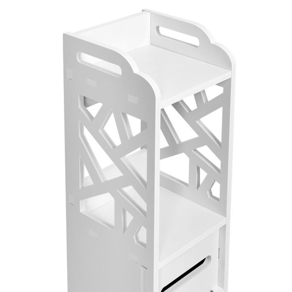 Szafka stojąca do łazienki MALTA biała zdjęcie 6