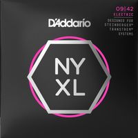 Struny do gitary elektrycznej elektryka Daddario NYXL 9-42 NYXL0942