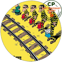 Opłatek na tort Lucky Luke