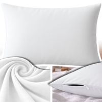 POSZEWKA NA PODUSZKĘ 50x60 CM JASIEK MIĘKKA GŁADKA Z BAWEŁNĄ OEKO-TEX CZARNY