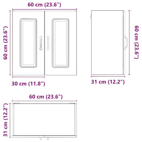 Szafka kuchenna ścienna dolna, Kalmar, dąb sonoma na Arena.pl